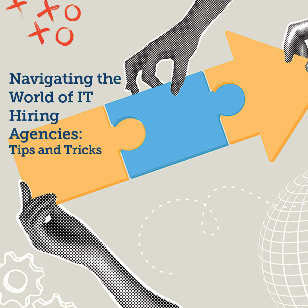 Puzzle pieces connected to make an arrow with the blog title overlay.