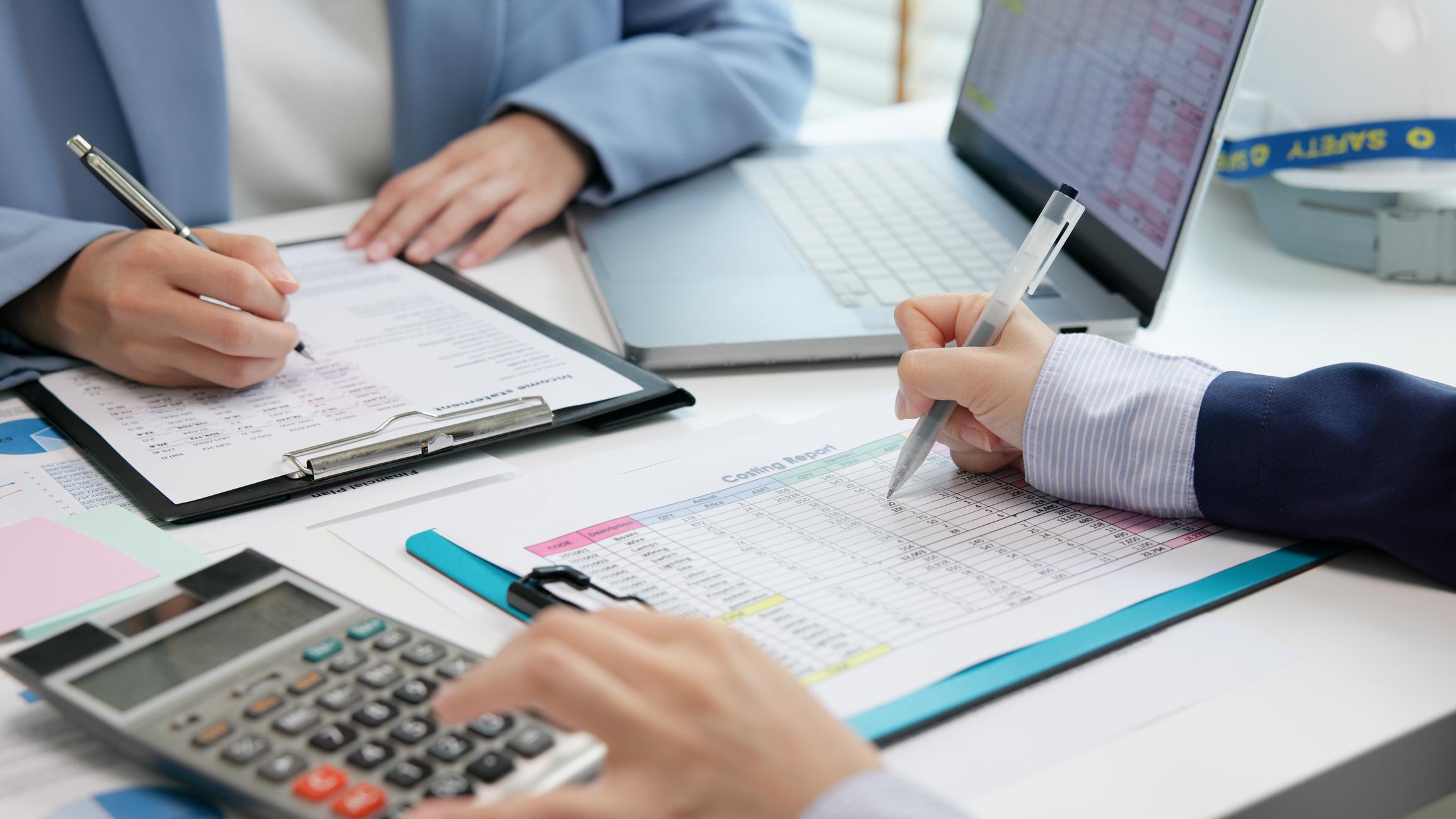 Expert woman asian female people review data number costing managerial account prepare monthly actual cost variance report income tax at audit office. ESG budget control ERP process service project. Solving the Accounting and Finance Talent Shortage
